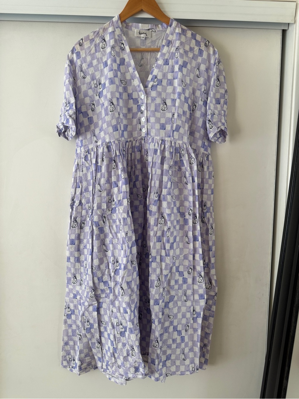 Heinui Bunny Print Dress
